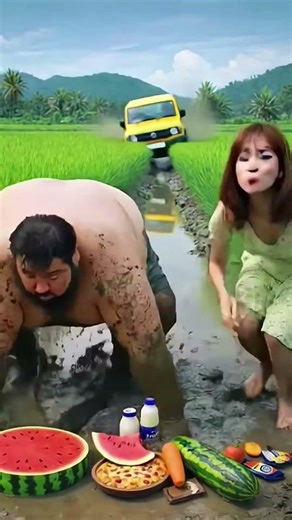 🤣🍉🚗Evolution of baby: JCB attack on sumo wrestler with family #cute #love #shortsvifa60 #dance
