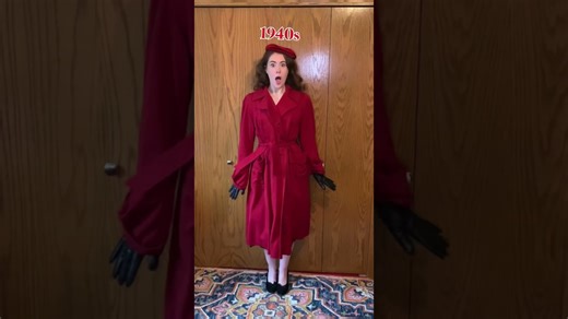 100 years of coats in 60 seconds