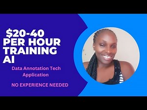 Data Annotation Work for Beginners With ZERO Experience: Data Annotation Tech Application