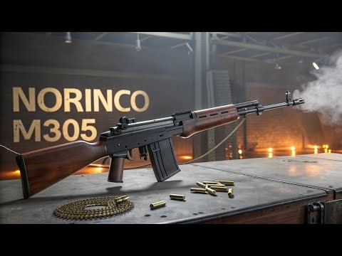 Awesome! Norinco M305, an M14 clone that's more powerful than expected! 🔥