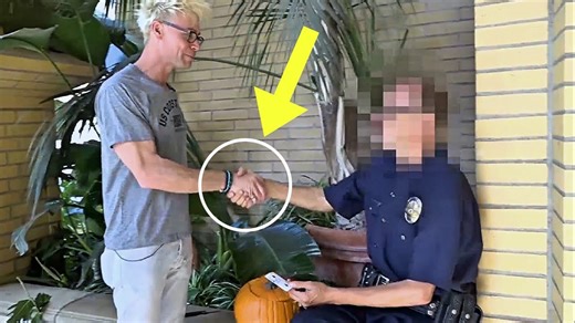 Watch This Cop Get Pranked with a Halloween Magic Trick