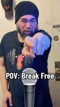 ☝🏽🎤🫤☝🏽#POV:#ThisIsThePart When You Duet This Video #BreakFree #BreakFreeEmInAJay👉🏽#Me: #Shorts