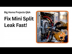 How to Fix Mini Split Leaks and Charge Refrigerant Right
