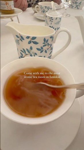 Step into elegance at London’s most iconic tea room…Fortnum & Mason. 🍰☕️✨ #london #tea