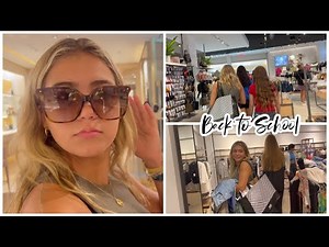 CRAZY BACK TO SCHOOL SHOPPING /CLOTHING HAUL |VLOG#1395