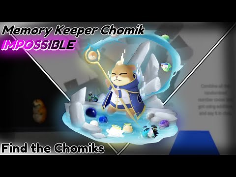 How to find MEMORY KEEPER CHOMIK in FIND THE CHOMIKS || Roblox