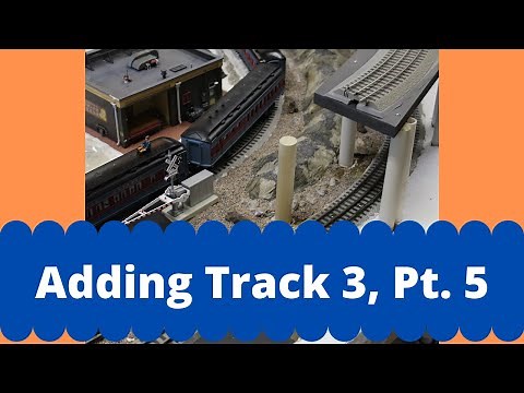 O-gauge Model Railroad Polar Express How to Build an Elevated Track & Expand Electrical Connections