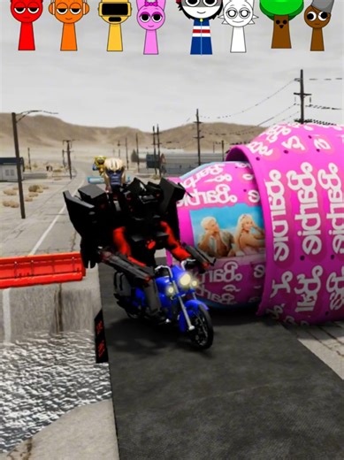 Hilarious Cars vs Bollards: BeamNG.Drive Fun Challenge