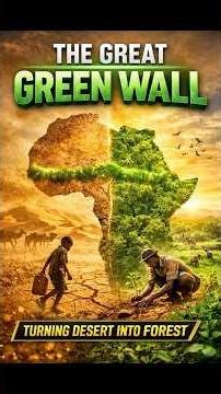 The Great Green Wall Turning Desert into Life