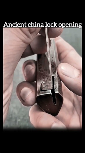 Ancient Chinese Lock opening tutorial part 2