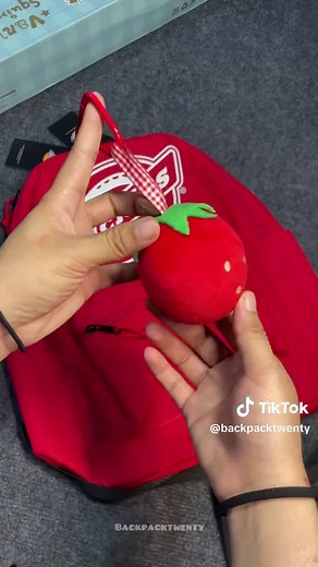 Stylish Red Dickies Backpack for Fashion Lovers