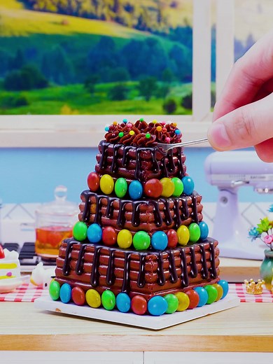 #miniature #minicooking #minibakery #foryou #minicake #fyp #cutecake #tinycake #cakedecorating #decoratingideas #asmr #diy #yummycake #learnontiktok #viral #food #cooking #trending #relax #minifood #satisfying #satisfyingvideo #cake #caketiktok #cakedecor