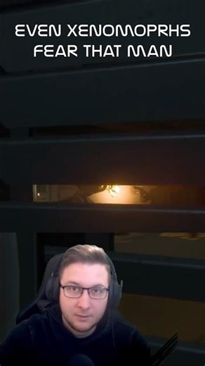 This guy is invincible #gaming #horror #games #gamer #funny #gameplay #alien #xenomorph