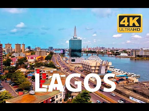 Lagos, Biggest City of Nigeria in 4K Drone Video| World in 4K