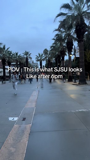 Exploring SJSU at Night: A Unique Perspective