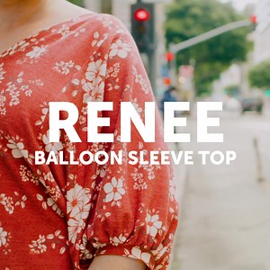 So just so we're clear. You're looking for a not so typical top, for those not so typical kind of events right? Well, never has it been so fun to be this flirty... say hello to the Renee. The first top that'll fall on you, just to make you fall for her. The Details: The Renee is a mid-hip length balloon sleeve V-neck top with a curved hemline and self cuff binding at the sleeve and neckline. She comes in a NEW crinkled Jacquard Stripe that's lightweight, and a knit with seersucker look. As well 