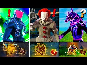 ALL NEW Bosses, Mythic Weapons & Keycard Vault Locations (Boss Inkquisitor, Pennywise, DJ Lyka)