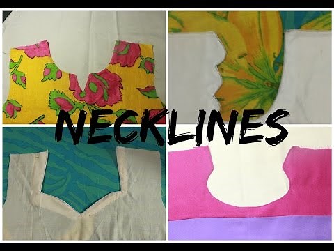 DIFFERENT TYPES OF NECKLINES