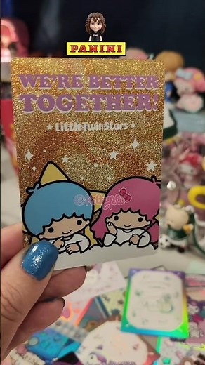 💕 Abriendo más paquetes del Álbum de Hello Kitty y Sanrio by Panini, logre conseguir 13 nuevas 💕