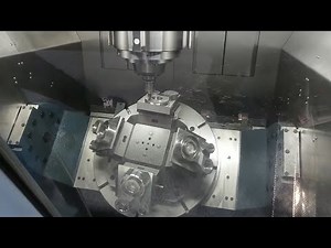 CNC Milling 5 Axis Machining Center Process Cutting