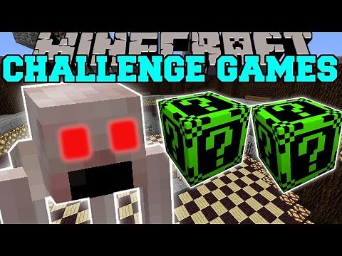 Minecraft: THE RAKE CHALLENGE GAMES - Lucky Block Mod - Modded Mini-Game