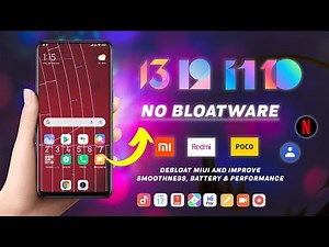 Remove BLOATWARE from ANY XIAOMI PHONE! (Without Root) | DeBloat MIUI and Improve Smoothness