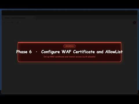 Configure and protect an Oracle Integration Process custom endpoint with OCI WAF