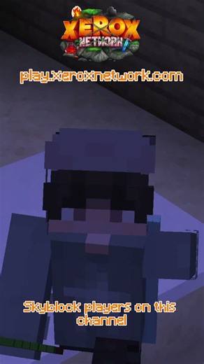 XeroX Network SKYBLOCK 29TH 3PM CET #minecraft #shorts