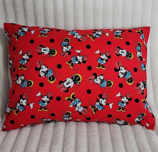 Minnie Mouse Pillowcase / Cover / Envelope Closure / Choose a Size / 100% Cotton - Etsy