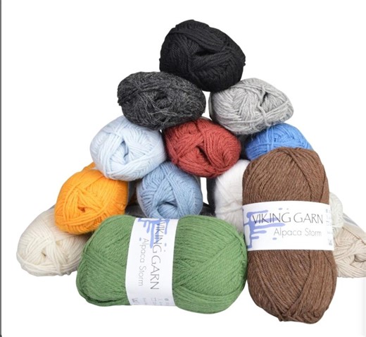 Viking Garn Alpaca Storm Yarn: Baby Alpaca Merino Wool Blend, Machine Washable - Etsy