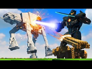 Realistic AT-AT Destruction 😱 Teardown