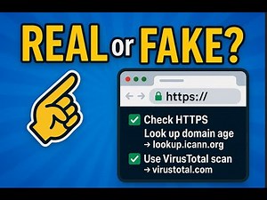 REAL or FAKE? How to Check if a Website Is Legit (3-Step Guide!)