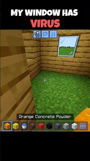 🦠 Minecraft Window Virus?! (Glass Pane Trick Revealed)