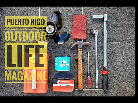 How to Replace a Mercury Propeller Hub. Basic Tutorial for a 30/40 HP Mercury Engine, Part 1 of 5