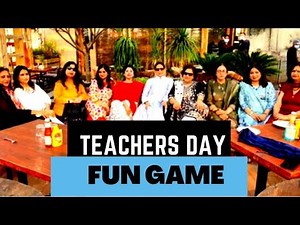 Teachers Day games|Fun game|Group game