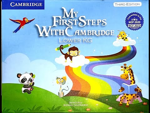 My First Steps With Cambridge - Lower KG Class