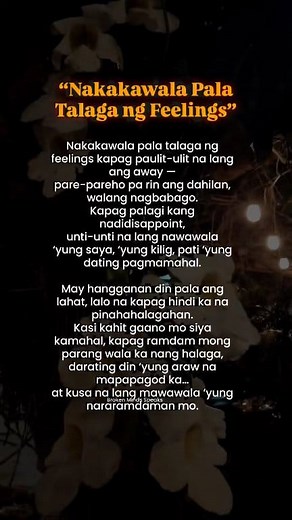 Minsan nakakapagod lang yung paulit ulit na sakit 💔 #emotional #broken #sad #brokenmindsspeaks | Broken Minds Speaks