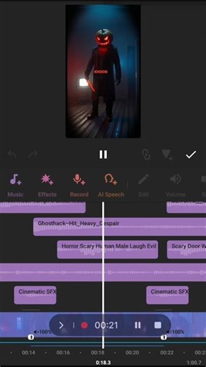 Horror Sound Design Tutorial DAY 5 | InShot Video Editor @InShotApp @NoCopyrightSounds