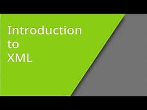 Introduction to XML