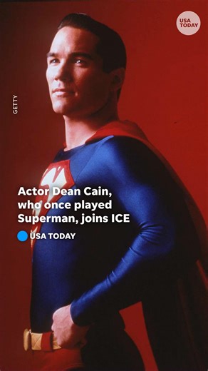 Superman joins ICE. Actor Dean Cain promoted ICE recruitment after revealing he joined the agency, but fans say it’s the opposite of what "Superman" is supposed to represent. | USA TODAY Video