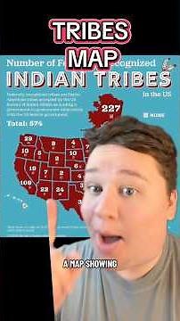 NATIVE AMERICAN TRIBES MAP #history #historical #map #usa #america #native #nativeamerican #maps #us