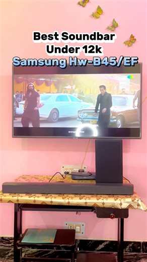 ₹12,000 में 300W Power! 😱 Samsung HW-B45/EF Soundbar – The Real King of Clarity 🔊👑