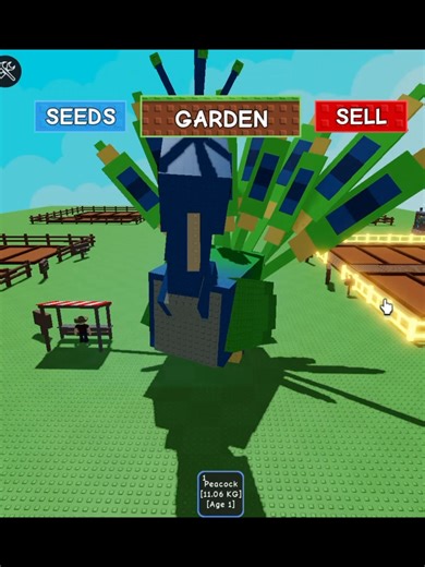 Colossal peacock need 2.6k tokens! #growagarden #roblox