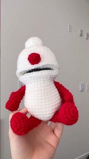 かぎ針でのんのんを編んでみたよ🧶編み方動画もうすぐ公開予定🤍#パペットスンスン #スンスン