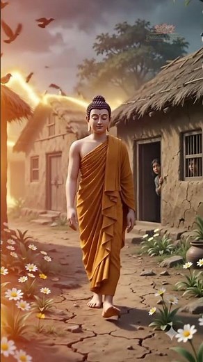 The Buddha's First Sermon at Deer Park | Turning the Wheel of Dharma #Shorts