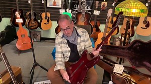 Willie talks about the history of Guild and shows a few nice examples of vintage Guilds, including a wild 1966 model with a built-in stand. | Willie's American Guitars