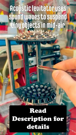 How Can Sound Make Things FLOAT? 😱🔊 | Acoustic Levitation Explained