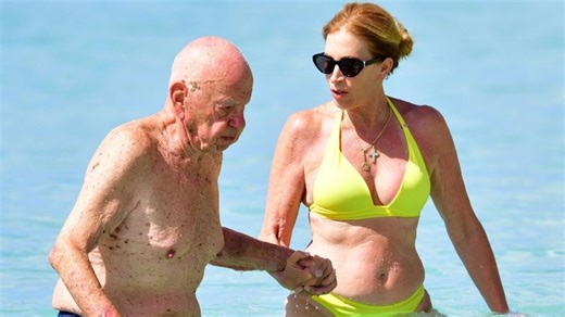 92-year-old billionaire media mogul Rupert Murdoch engaged