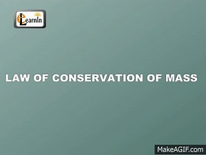 Law of Conservation of Mass experiment | Law of conservation of matter | Chemistry on Make a GIF