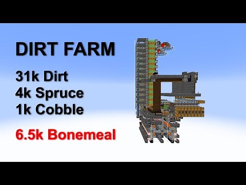 Dirt Farm - 31k per hour - Java 1.18+